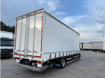 Камион с брезент RENAULT D12.240 E6 (Tauliner): снимка 3