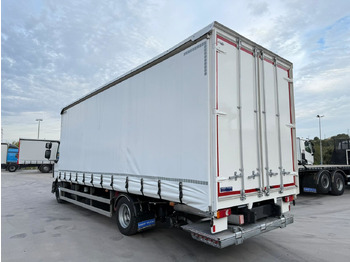 Камион с брезент RENAULT D12.240 E6 (Tauliner): снимка 4