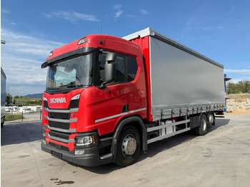 Камион с брезент SCANIA R 450