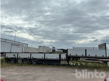 Бордово полуремарке/ Платформа HRD: снимка 2