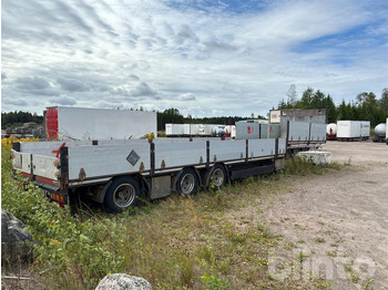 Бордово полуремарке/ Платформа HRD: снимка 3