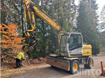 Колесен багер NEW HOLLAND