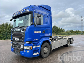 Мултилифт с кука камион SCANIA R 520