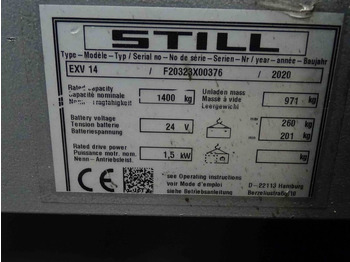 Стакер Still EXV14: снимка 5