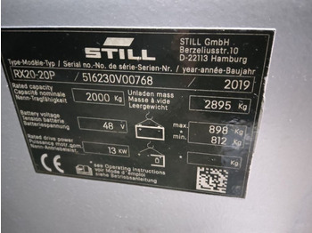 Електрокар Still RX20-20P: снимка 5 Електрокар Still RX20-20P: снимка 5