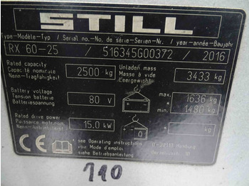 Електрокар Still RX60-25: снимка 5