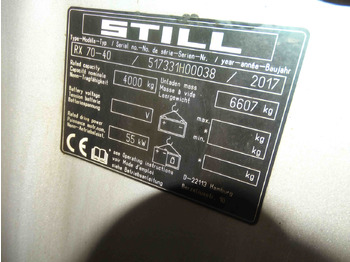 Лизинг на Still RX70-40 Still RX70-40: снимка 5