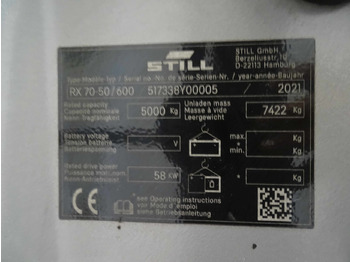 Газокар Still RX70-50/600T: снимка 5