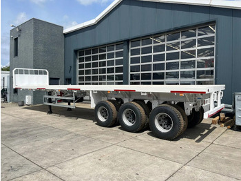 Нови Бордово полуремарке/ Платформа CIMC 3-axle Flatbed Semi-Trailer: снимка 4