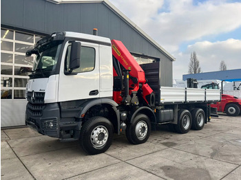 Камион с кран MERCEDES-BENZ Arocs 4140