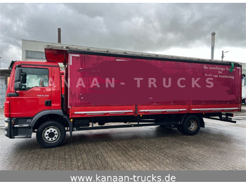 Камион с брезент MAN TGM 15.250  Spezial Aufbau Langmaterial 7,5m: снимка 4