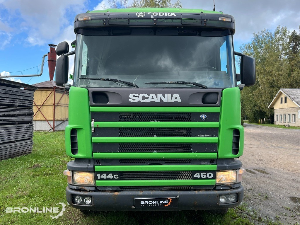 2001 Scania R144 6x4 Loglift + 1997 Närko TP3-RT-280 - Камион за дърва: снимка 5 2001 Scania R144 6x4 Loglift + 1997 Närko TP3-RT-280 - Камион за дърва: снимка 5