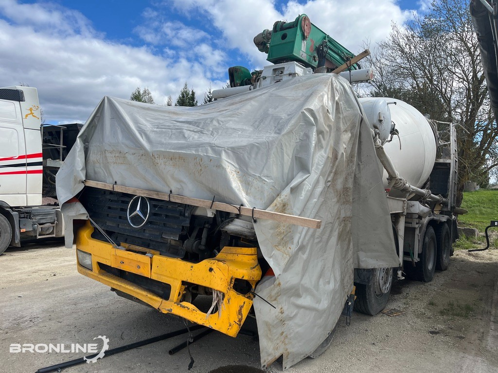 2003 MERCEDES-BENZ ACTROS 3240B 8X4/4 Mixer - Бетоновоз: снимка 3 2003 MERCEDES-BENZ ACTROS 3240B 8X4/4 Mixer - Бетоновоз: снимка 3