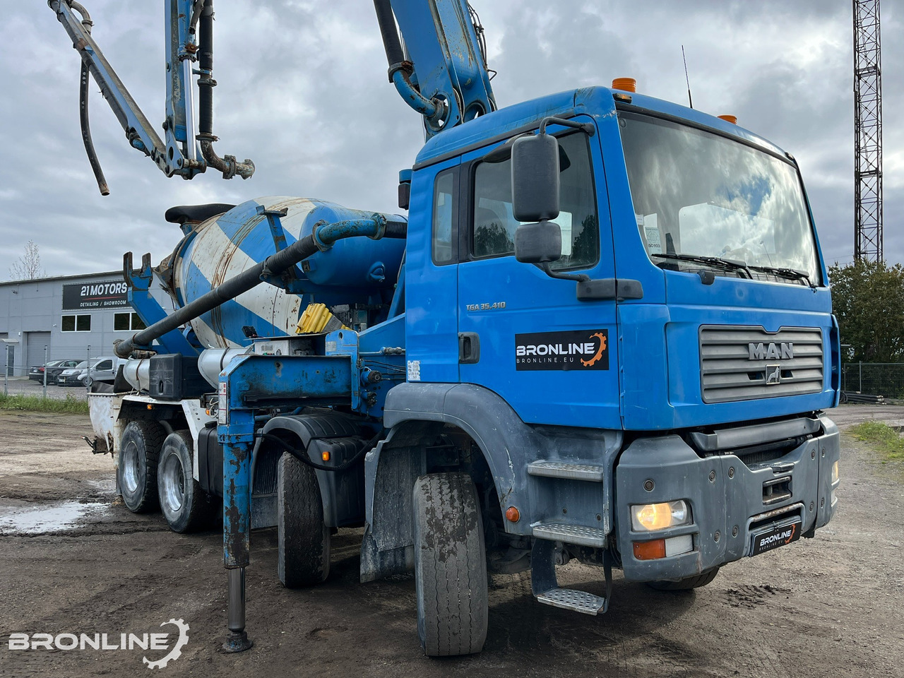 2005 MAN TGA 35.410 8X4 PUMI - Бетоновоз: снимка 2 2005 MAN TGA 35.410 8X4 PUMI - Бетоновоз: снимка 2