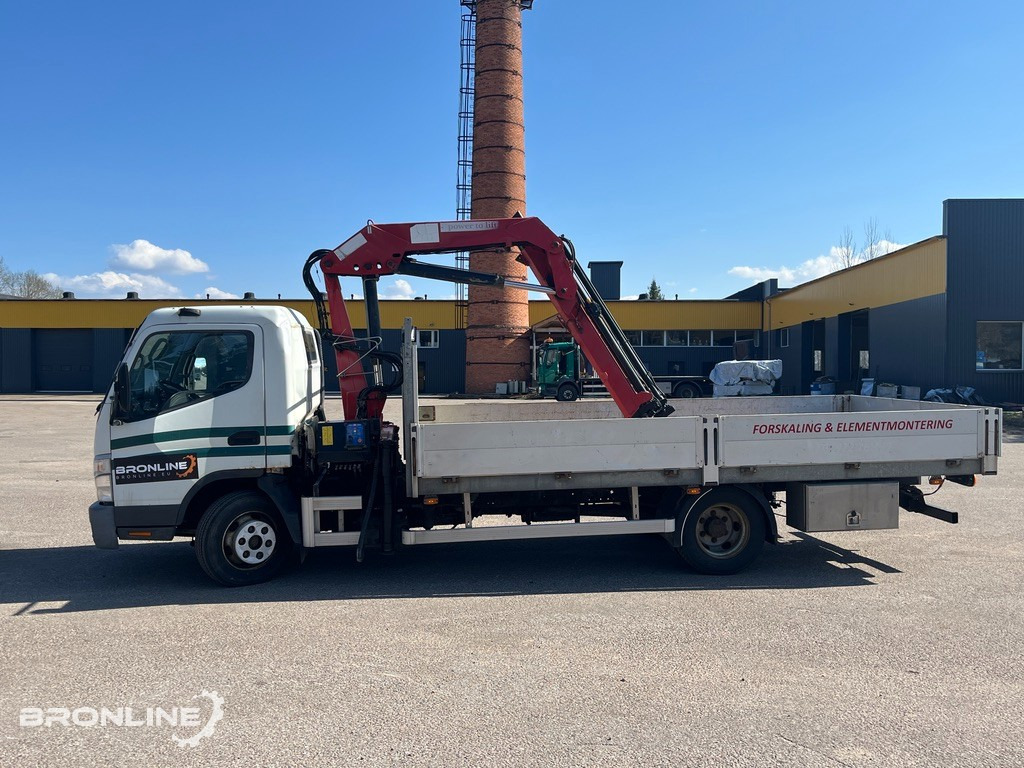 2011 Mitsubishi Fuso Canter + HMF 635K3 - Бордови камион: снимка 3 2011 Mitsubishi Fuso Canter + HMF 635K3 - Бордови камион: снимка 3