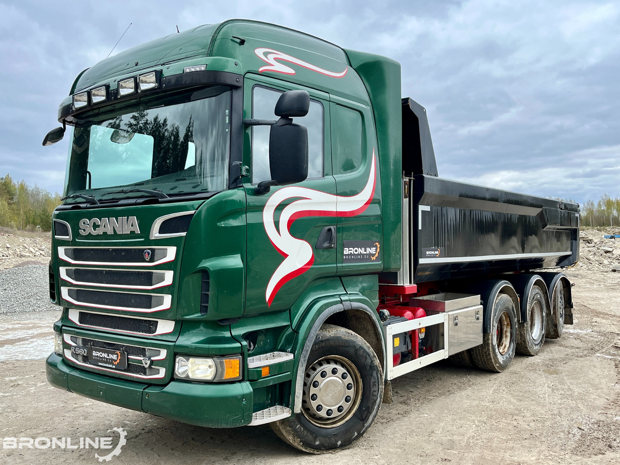 2013 V8 SCANIA R560 8X4 Tipper/Kallur/Retarder - Самосвал камион: снимка 5 2013 V8 SCANIA R560 8X4 Tipper/Kallur/Retarder - Самосвал камион: снимка 5