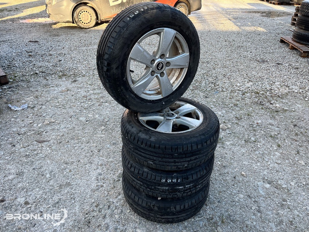 Veljekomplekt suverehvidega 195/65/R15 - Комплект колела за Лекотоварен автомобил: снимка 2 Veljekomplekt suverehvidega 195/65/R15 - Комплект колела за Лекотоварен автомобил: снимка 2