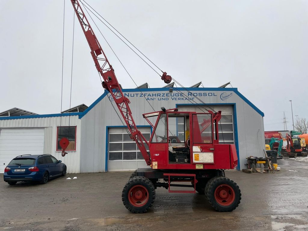 Fuchs F107 F 107 Seilbagger 9900 Kg Fuchs F107 F 107 Seilbagger 9900 Kg - Колесен багер: снимка 3 Fuchs F107 F 107 Seilbagger 9900 Kg Fuchs F107 F 107 Seilbagger 9900 Kg - Колесен багер: снимка 3