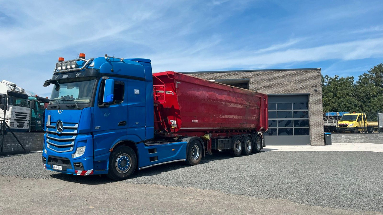 Kempf SKM 35/3 Kipper Mulde Liftachse BPW - Самосвал полуремарке: снимка 1 Kempf SKM 35/3 Kipper Mulde Liftachse BPW - Самосвал полуремарке: снимка 1