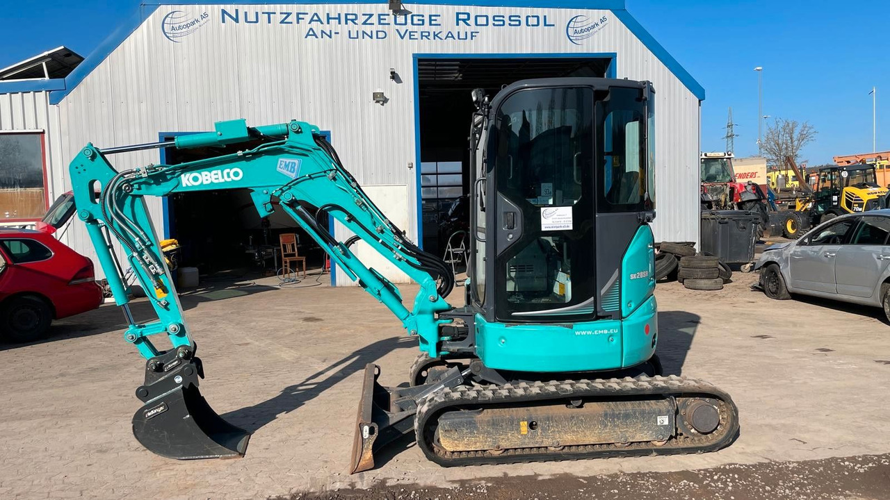 Kobelco SK28SR-6F Minibagger Monoausleger - Мини багер: снимка 1 Kobelco SK28SR-6F Minibagger Monoausleger - Мини багер: снимка 1