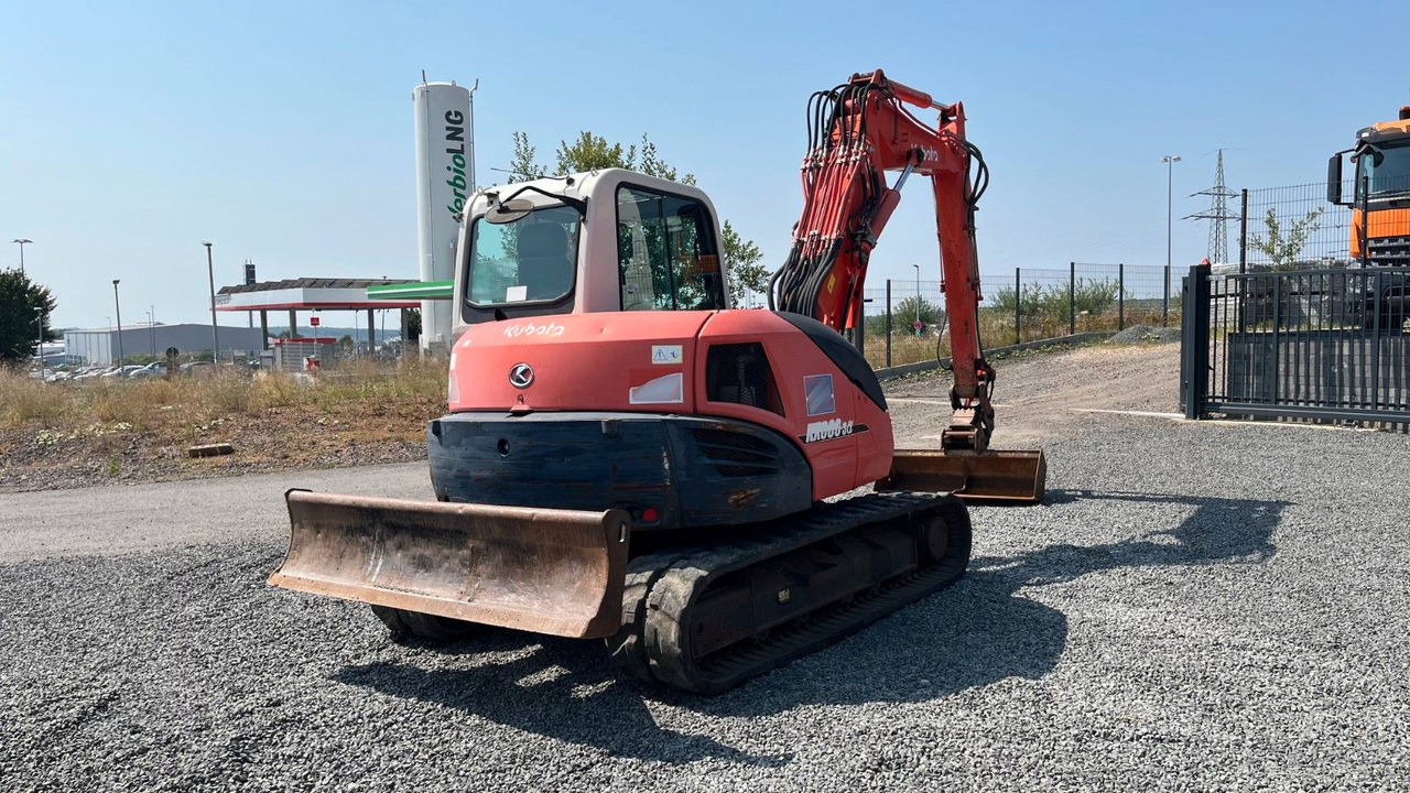 Kubota KX080 KX080-3 Verstellausleger 8700Kg Klima Tilt - Мини багер: снимка 4 Kubota KX080 KX080-3 Verstellausleger 8700Kg Klima Tilt - Мини багер: снимка 4