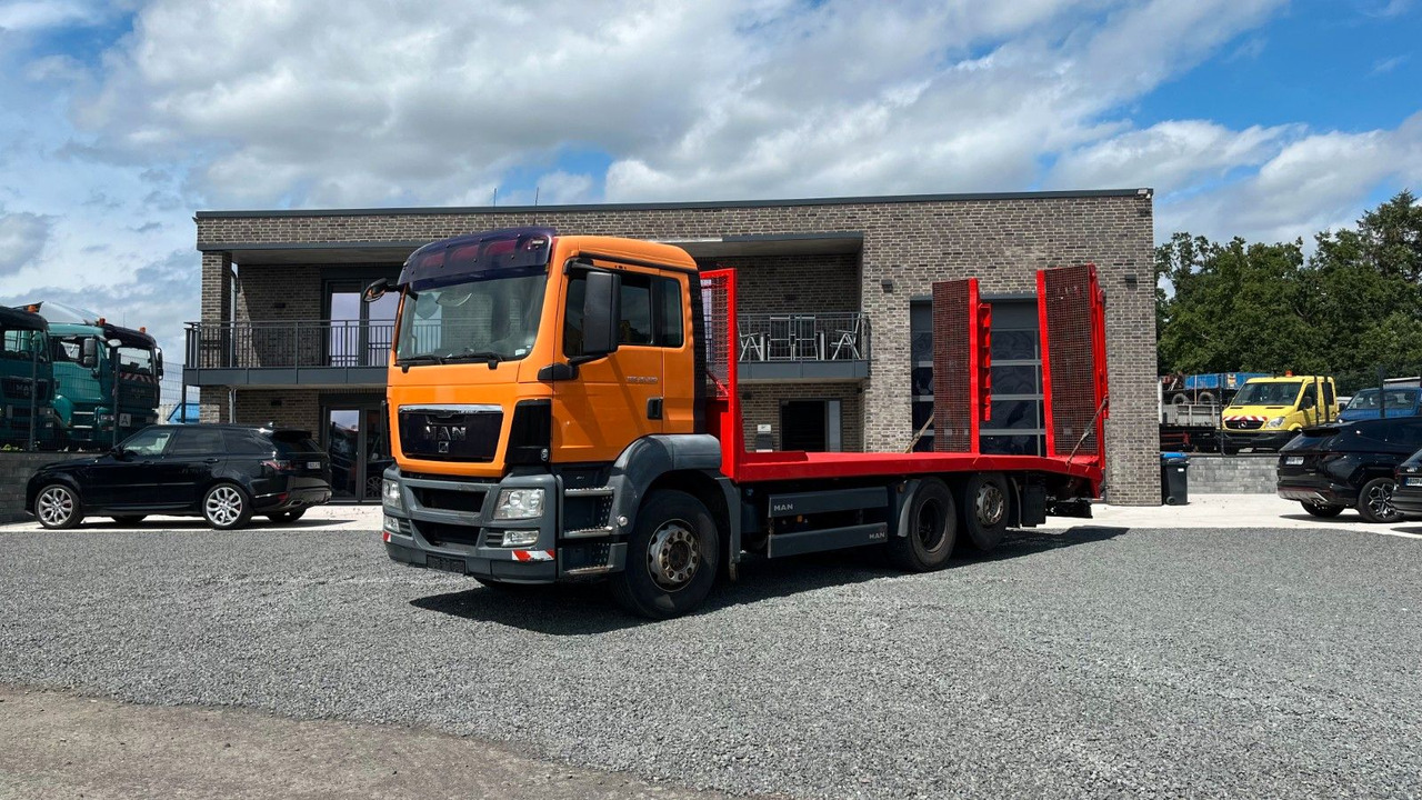 MAN TGS 26.320 Abschlepper Transporter Baumaschinen - Камион пътна помощ: снимка 1 MAN TGS 26.320 Abschlepper Transporter Baumaschinen - Камион пътна помощ: снимка 1
