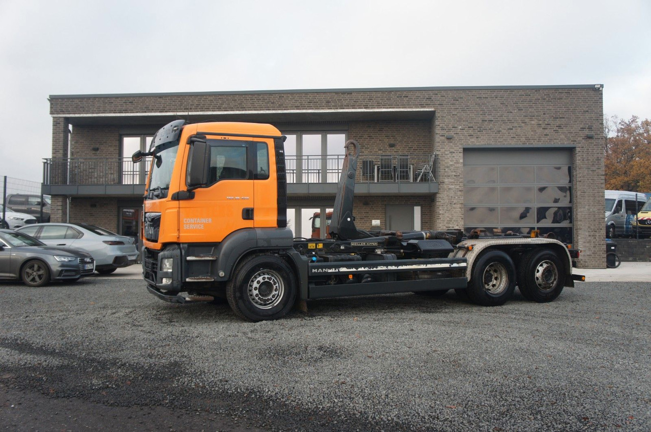 MAN TGS 26.420 Abrollkipper Meiller - Мултилифт с кука камион: снимка 1 MAN TGS 26.420 Abrollkipper Meiller - Мултилифт с кука камион: снимка 1