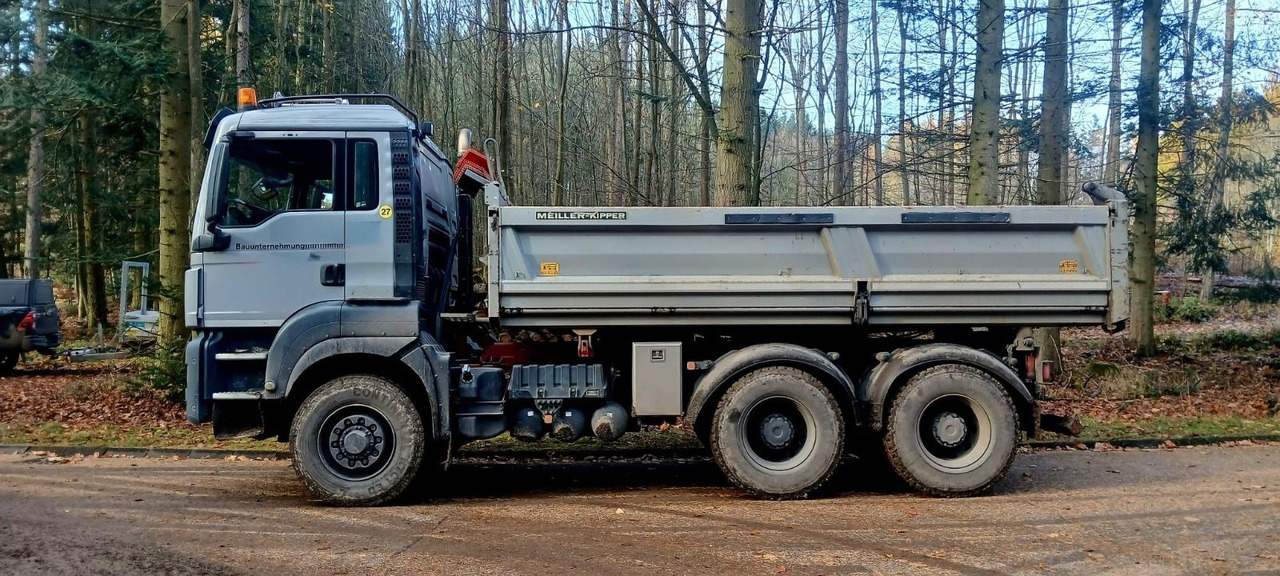 MAN TGS 26.480 6x4 6x6 Meiller Kipper Bordma Hydrodr - Самосвал камион: снимка 1 MAN TGS 26.480 6x4 6x6 Meiller Kipper Bordma Hydrodr - Самосвал камион: снимка 1