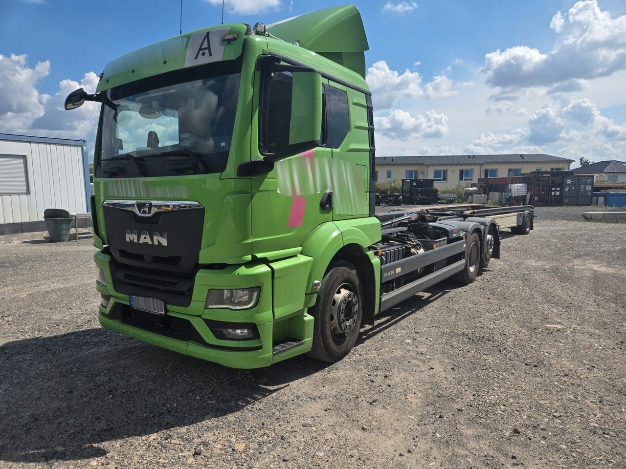 MAN TGS 26.510 Abrollkipper HIAB Lift -Lenkachse - Мултилифт с кука камион: снимка 1 MAN TGS 26.510 Abrollkipper HIAB Lift -Lenkachse - Мултилифт с кука камион: снимка 1