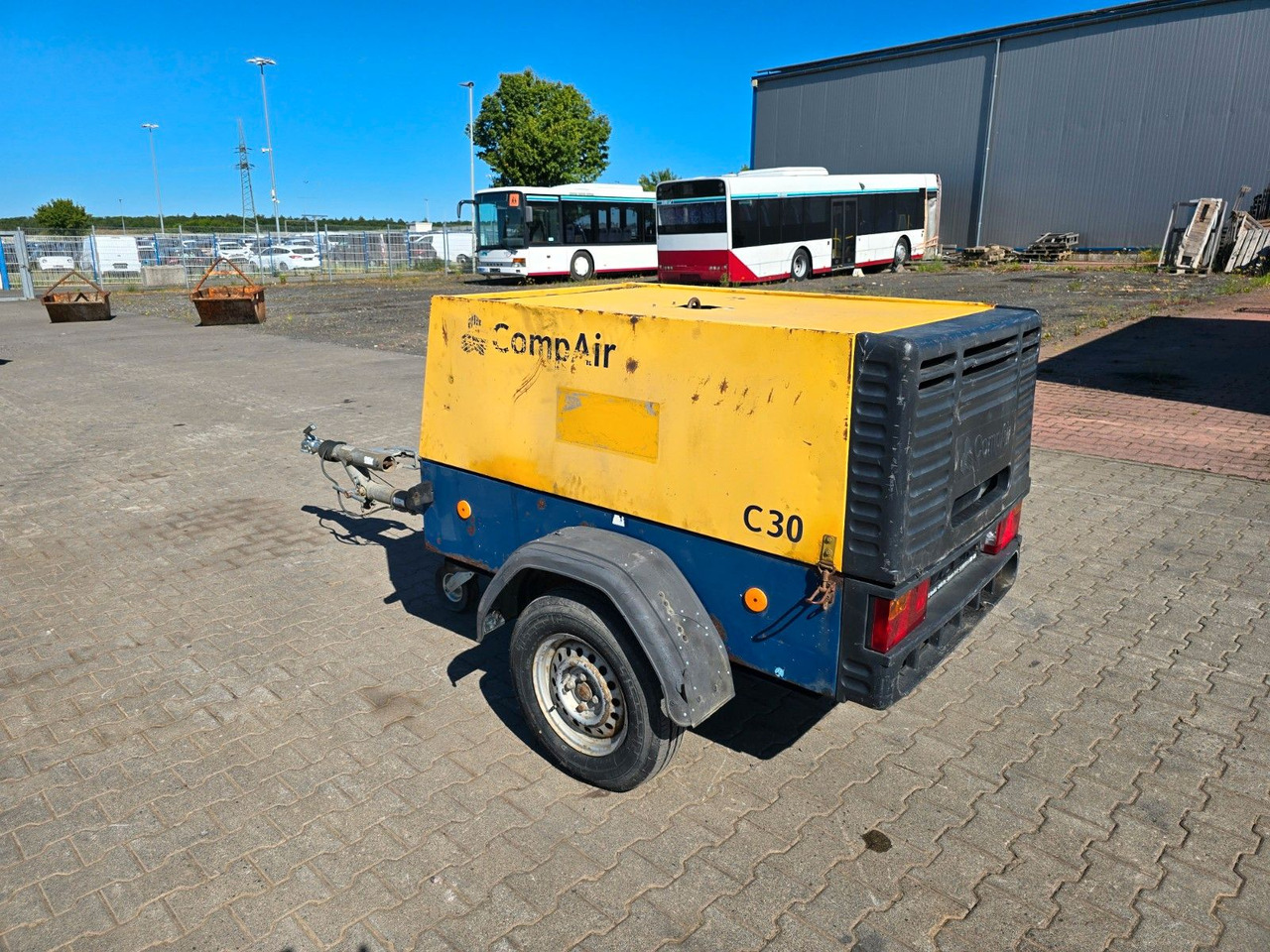 Compair DLT 0404 C30 Baustellen Kompressor - Ремарке: снимка 1 Compair DLT 0404 C30 Baustellen Kompressor - Ремарке: снимка 1