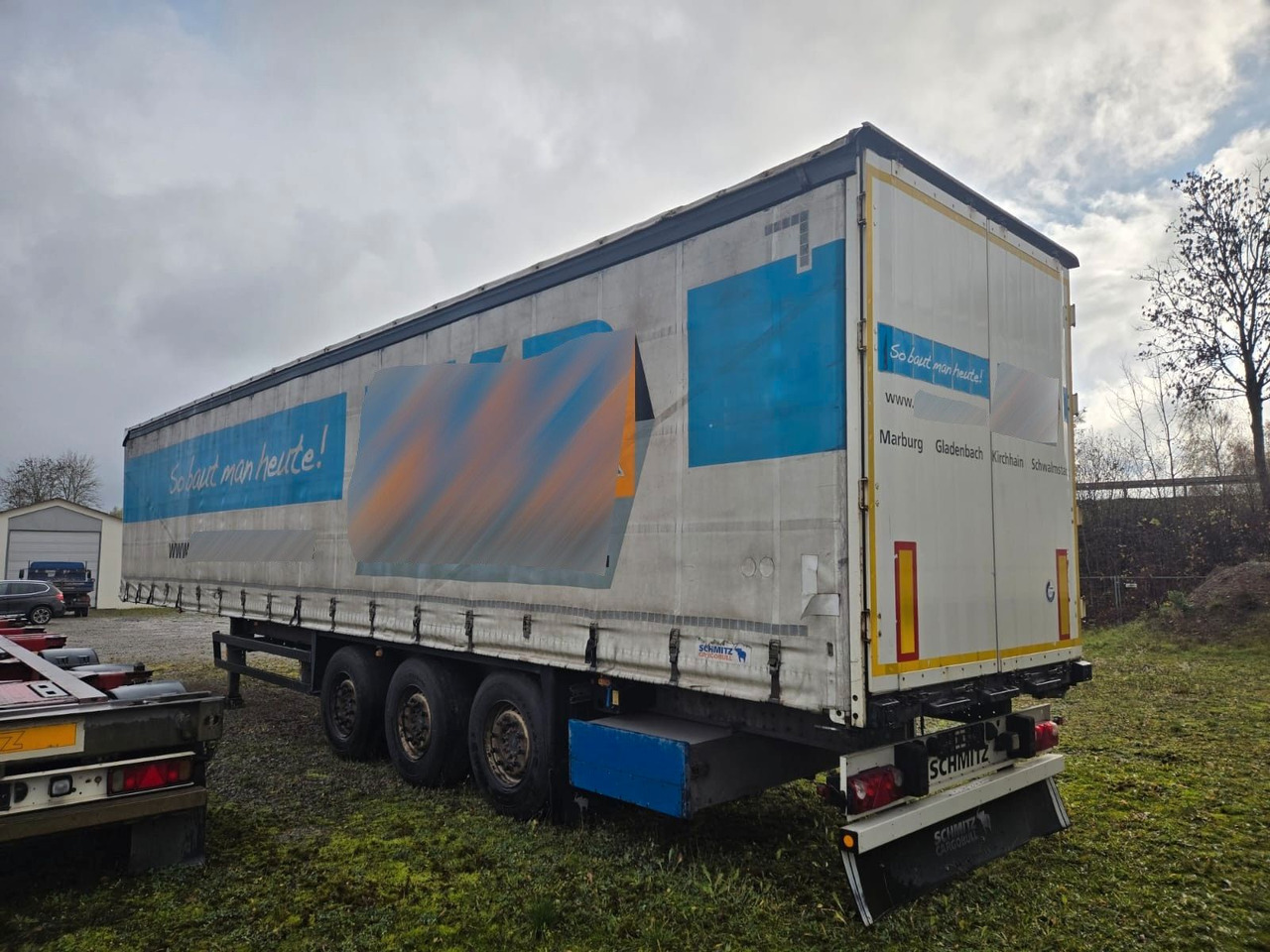 Schmitz Cargobull S01 Pritsche + Plane Auflieger - Брезентово полуремарке: снимка 3 Schmitz Cargobull S01 Pritsche + Plane Auflieger - Брезентово полуремарке: снимка 3