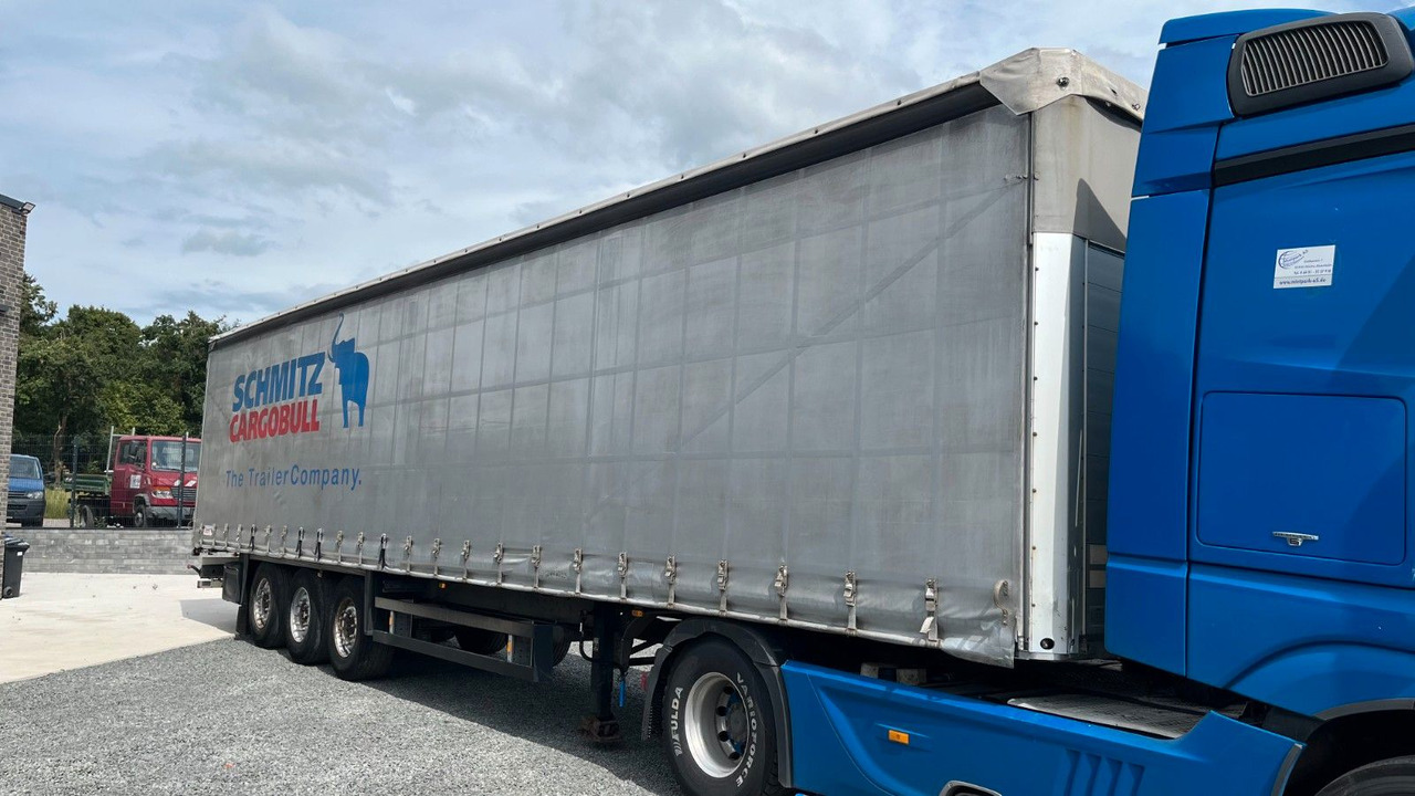 Брезентово полуремарке Schmitz Cargobull S01 Pritsche Plane Edscha Liftachse: снимка 6