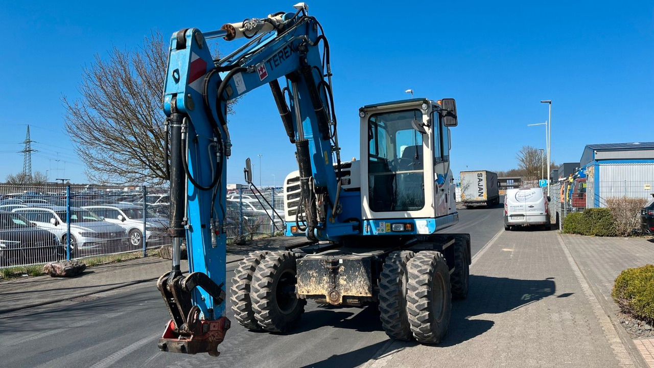 Terex TW110 Mobilbagger Verstellausleger 11000Kg - Колесен багер: снимка 4 Terex TW110 Mobilbagger Verstellausleger 11000Kg - Колесен багер: снимка 4