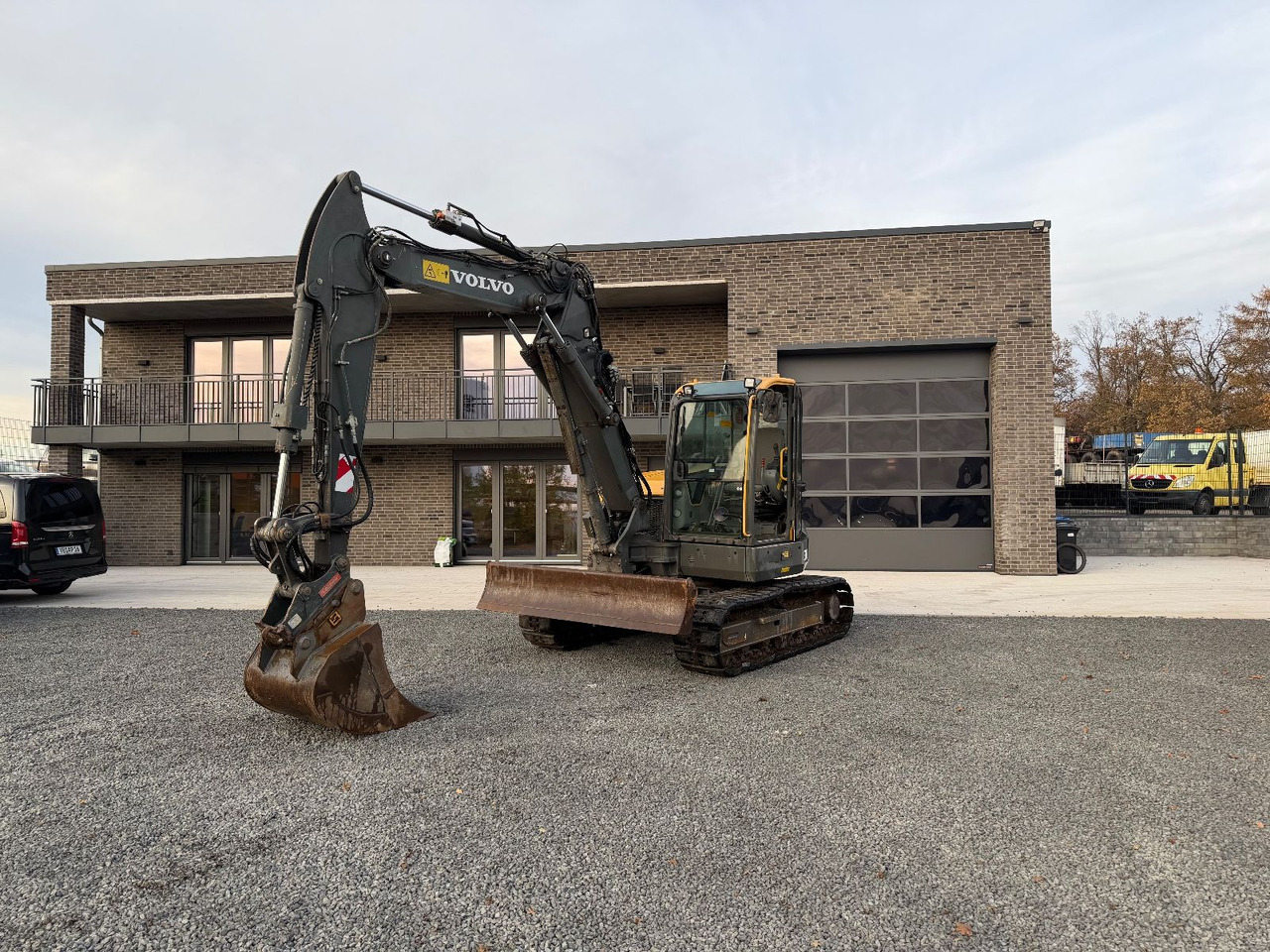 Volvo ECR 88 D Verstellauslger OQ Oilquick - Мини багер: снимка 3 Volvo ECR 88 D Verstellauslger OQ Oilquick - Мини багер: снимка 3