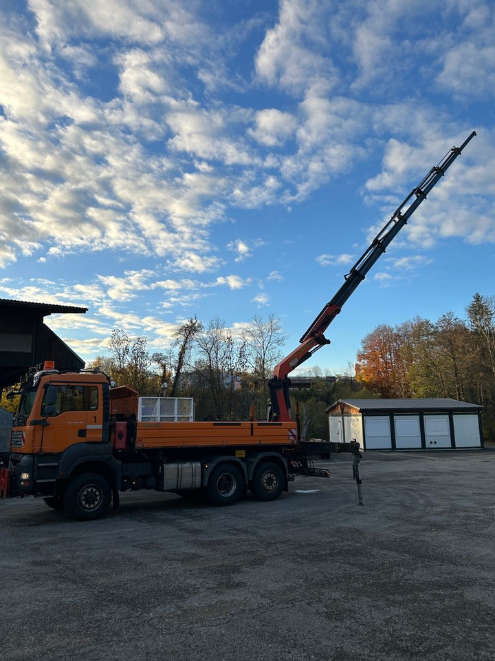 MAN TGA 28.400 6x-4BL Palfinger 23002 - Самосвал камион, Камион с кран: снимка 1 MAN TGA 28.400 6x-4BL Palfinger 23002 - Самосвал камион, Камион с кран: снимка 1