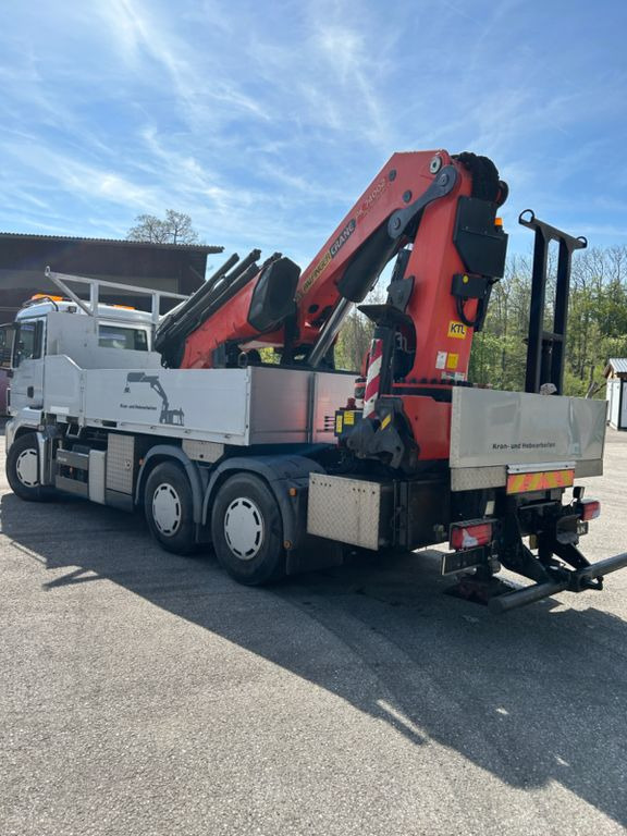 MAN TGS 33 . 440 6x4 Palfinger P K 74002 Seilwinde - Камион с кран, Бордови камион: снимка 1 MAN TGS 33 . 440 6x4 Palfinger P K 74002 Seilwinde - Камион с кран, Бордови камион: снимка 1