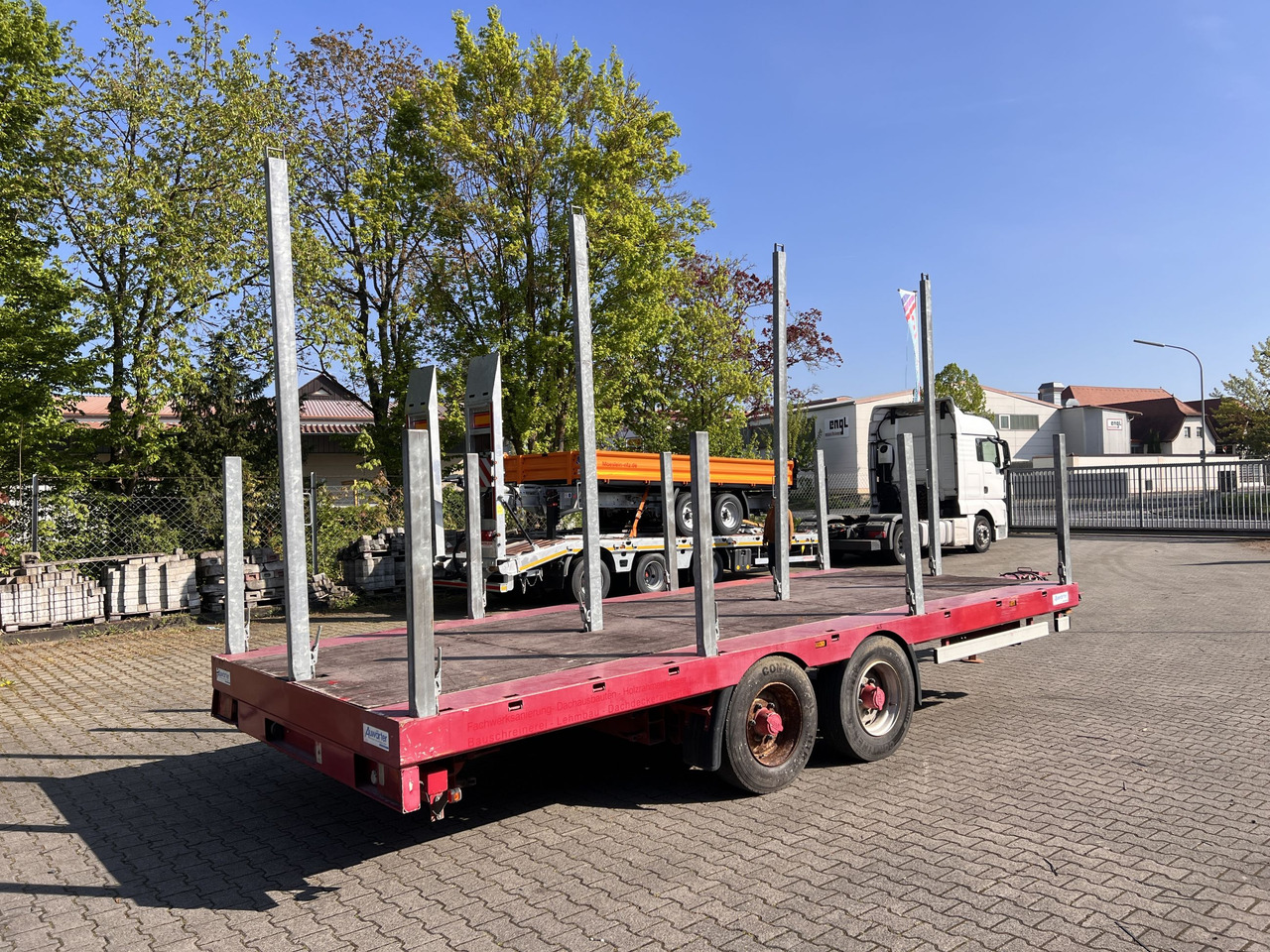 Auwaerter X-LTL110 Tandempritsche, ausziehbar - Бордово ремарке/ Платформа: снимка 3 Auwaerter X-LTL110 Tandempritsche, ausziehbar - Бордово ремарке/ Платформа: снимка 3