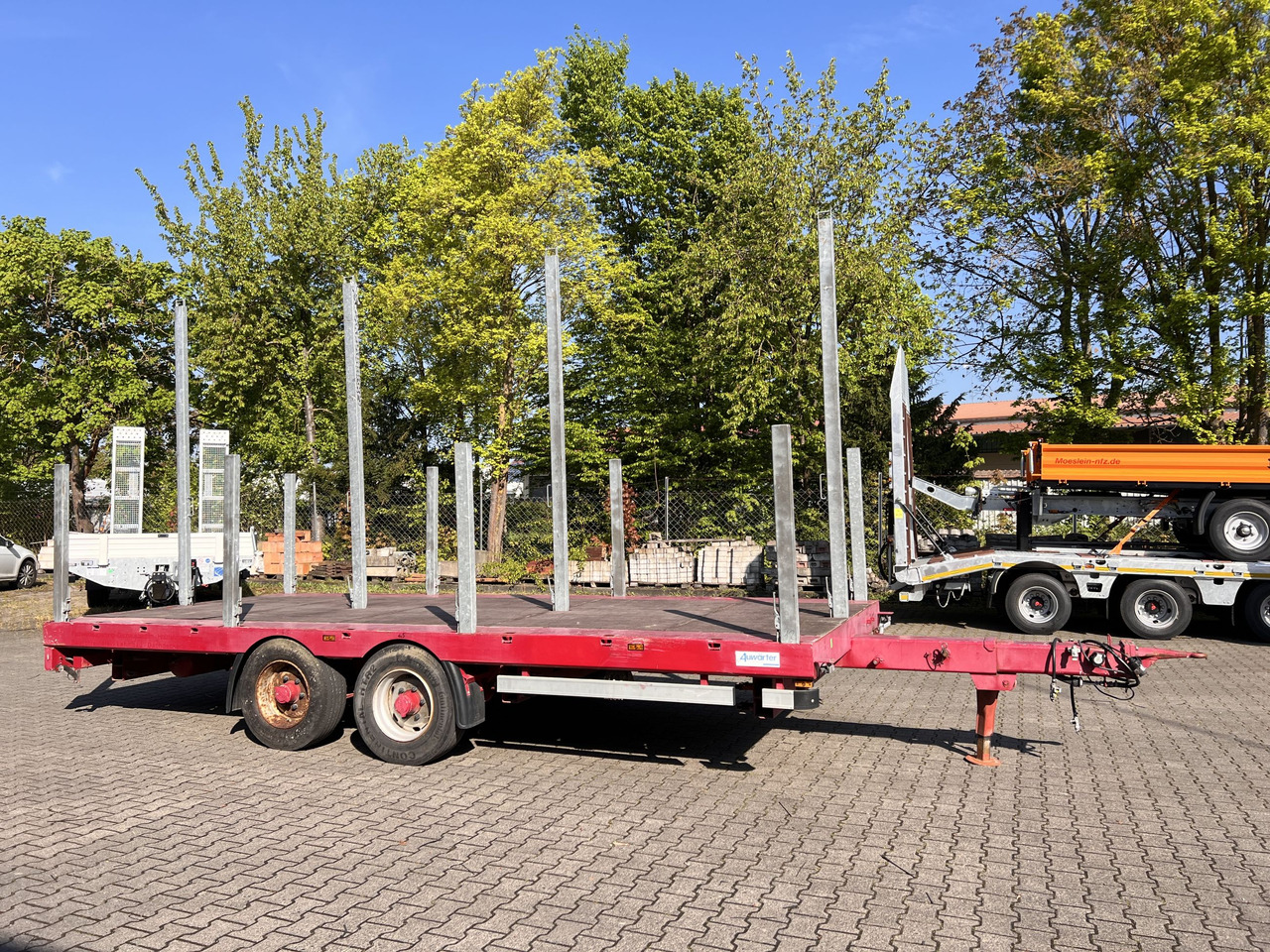 Auwaerter X-LTL110 Tandempritsche, ausziehbar - Ремарке за дърва: снимка 1 Auwaerter X-LTL110 Tandempritsche, ausziehbar - Ремарке за дърва: снимка 1