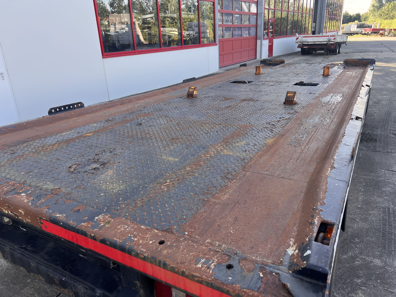 Контейнеровоз/ Сменна каросерия ремарке Dinkel DAC 18000 2 Achs Kombi- Anhänger für Abroll- oder Absetzmulden oder Tieflader: снимка 7 Контейнеровоз/ Сменна каросерия ремарке Dinkel DAC 18000 2 Achs Kombi- Anhänger für Abroll- oder Absetzmulden oder Tieflader: снимка 7