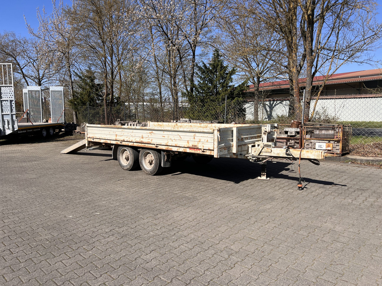 HIRTH TT Tandemtieflader - Нискорамна площадка ремарке: снимка 3 HIRTH TT Tandemtieflader - Нискорамна площадка ремарке: снимка 3