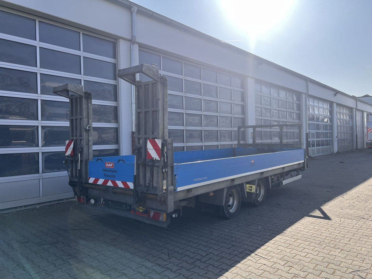 Humbaur 13,6 t Tandemtieflader - Нискорамна площадка ремарке: снимка 3 Humbaur 13,6 t Tandemtieflader - Нискорамна площадка ремарке: снимка 3