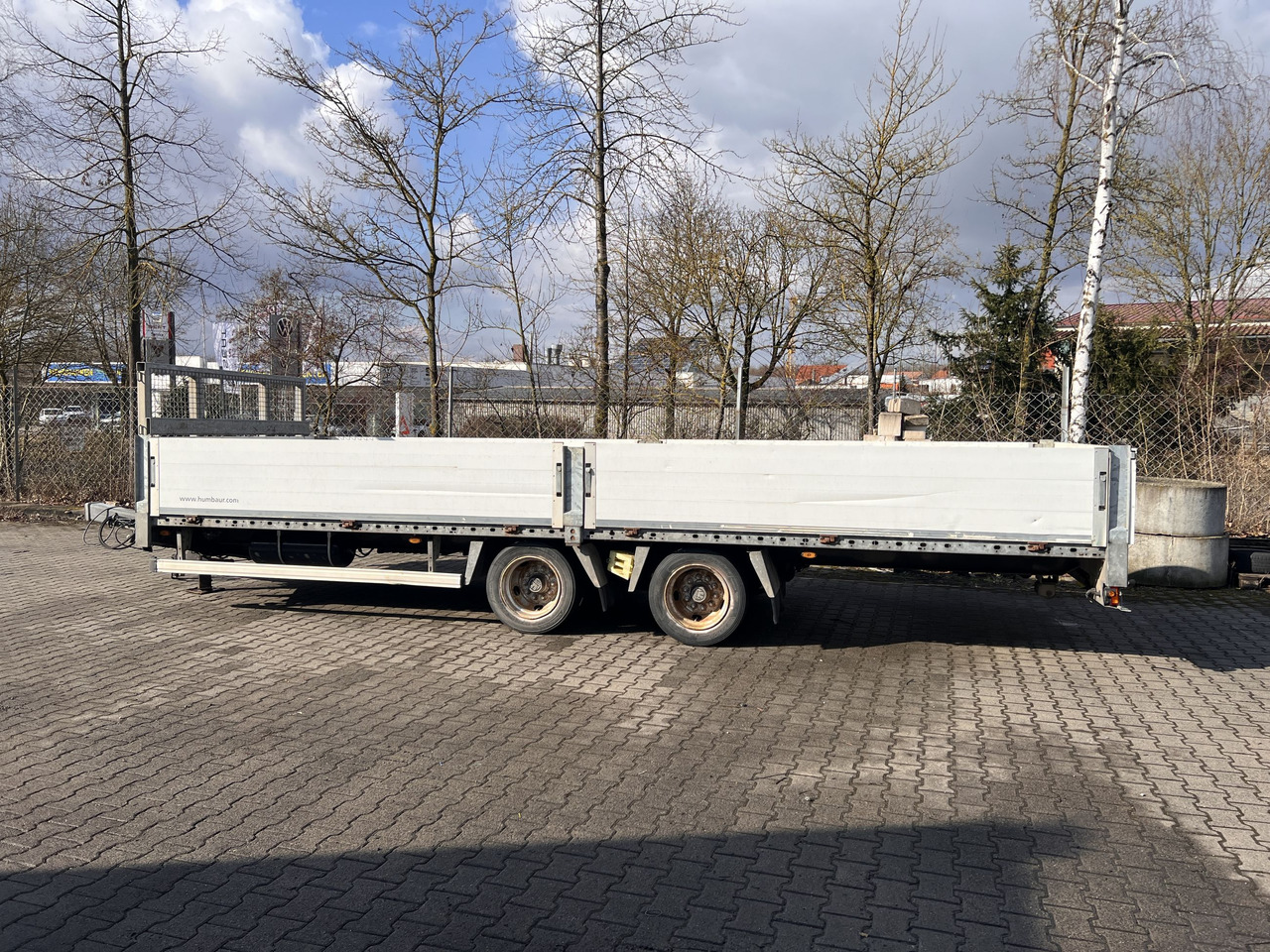 Humbaur HBTZ 137224 14,4 t Tandem- Pritschenanhänger- Tieflader - Нискорамна площадка ремарке: снимка 4 Humbaur HBTZ 137224 14,4 t Tandem- Pritschenanhänger- Tieflader - Нискорамна площадка ремарке: снимка 4