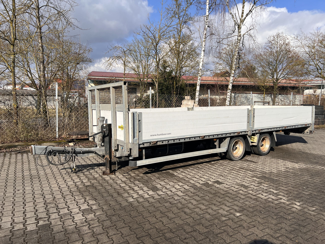 Humbaur HBTZ 137224 14,4 t Tandem- Pritschenanhänger- Tieflader - Нискорамна площадка ремарке: снимка 2 Humbaur HBTZ 137224 14,4 t Tandem- Pritschenanhänger- Tieflader - Нискорамна площадка ремарке: снимка 2