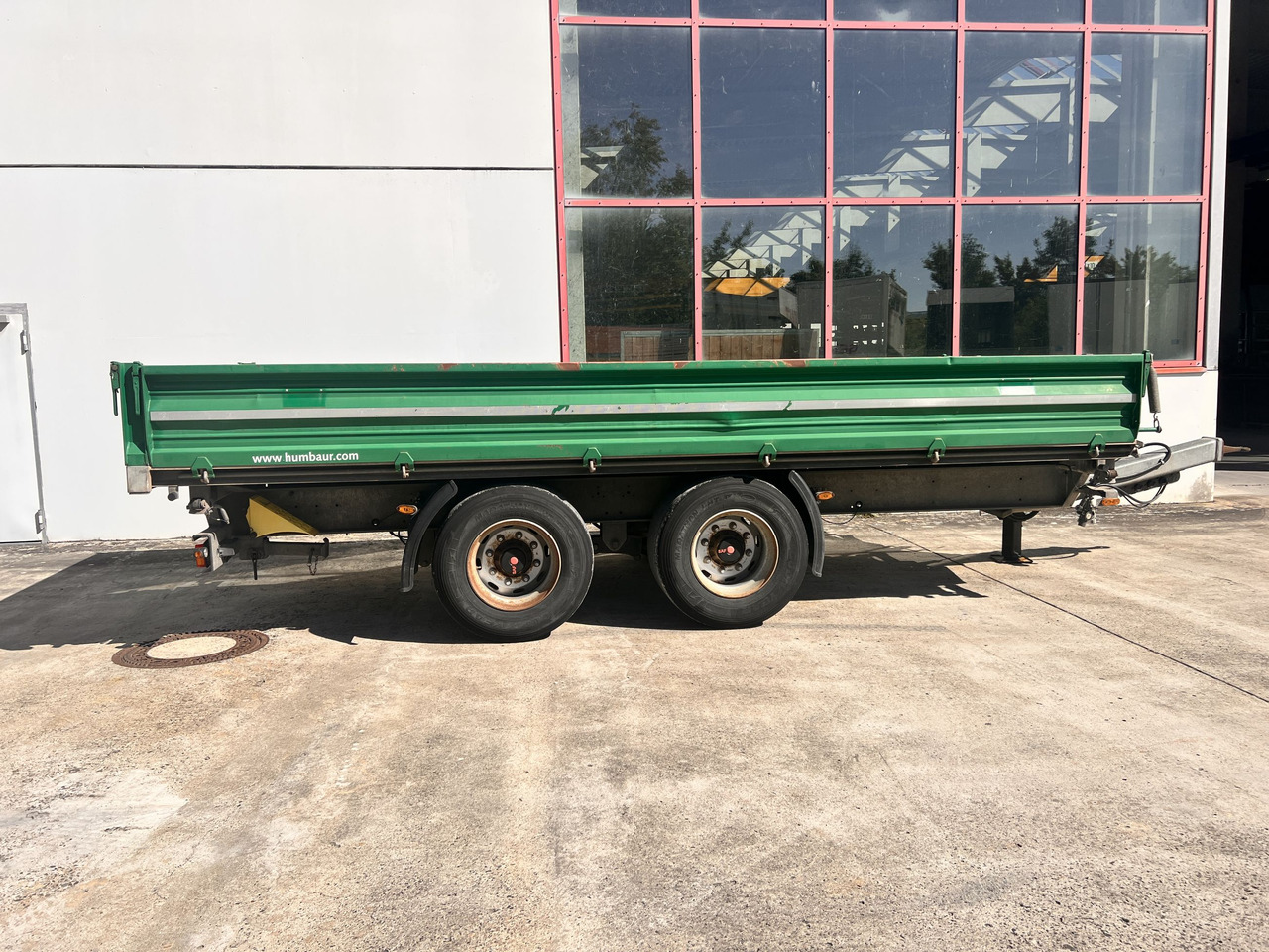 Humbaur HTK 135524 14 t Tandemkipper- Tieflader, Breitbereifung - Самосвал ремарке: снимка 4 Humbaur HTK 135524 14 t Tandemkipper- Tieflader, Breitbereifung - Самосвал ремарке: снимка 4