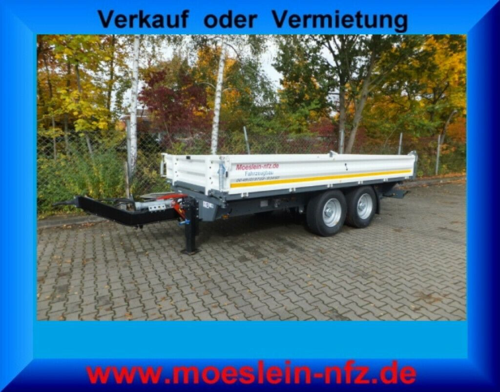 Möslein 13 t GG Tandem Kipper-- Neufahrzeug -- - Самосвал ремарке: снимка 1 Möslein 13 t GG Tandem Kipper-- Neufahrzeug -- - Самосвал ремарке: снимка 1