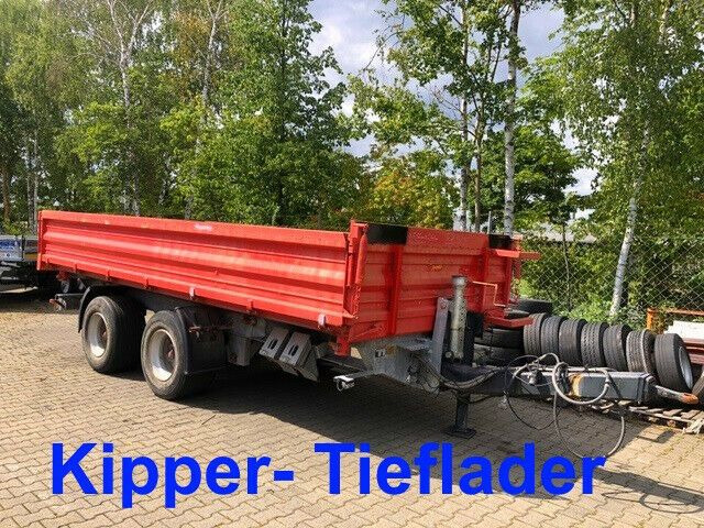 Möslein 19 t Tandemkipper- Tieflader - Самосвал ремарке: снимка 1 Möslein 19 t Tandemkipper- Tieflader - Самосвал ремарке: снимка 1