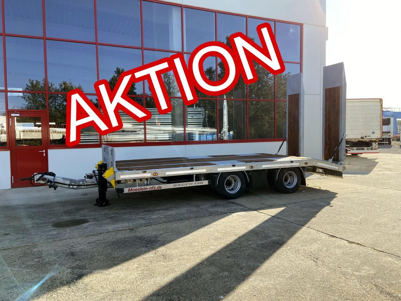 Möslein 19 t Tandemtieflader, Luftgefedert, NEU - Нискорамна площадка ремарке: снимка 1 Möslein 19 t Tandemtieflader, Luftgefedert, NEU - Нискорамна площадка ремарке: снимка 1