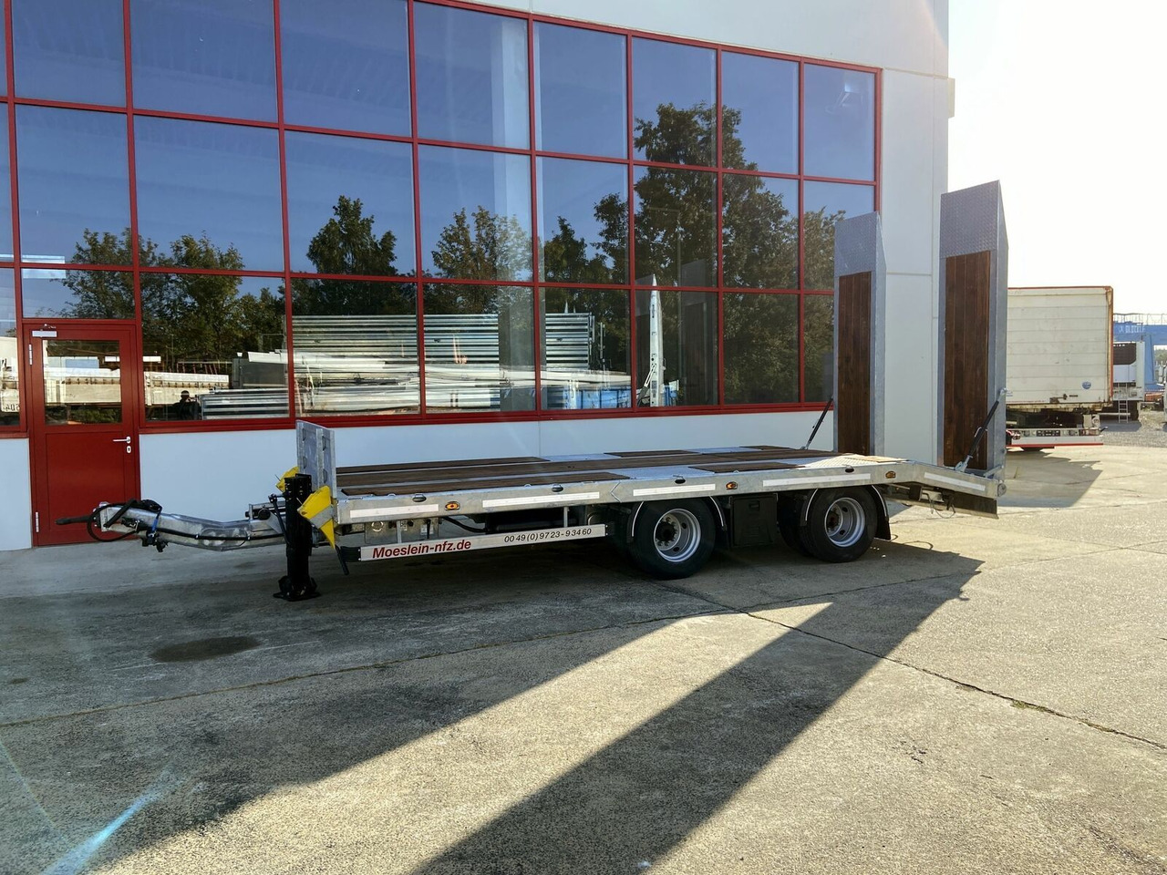 Möslein 19 t Tandemtieflader, Luftgefedert, NEU - Нискорамна площадка ремарке: снимка 2 Möslein 19 t Tandemtieflader, Luftgefedert, NEU - Нискорамна площадка ремарке: снимка 2