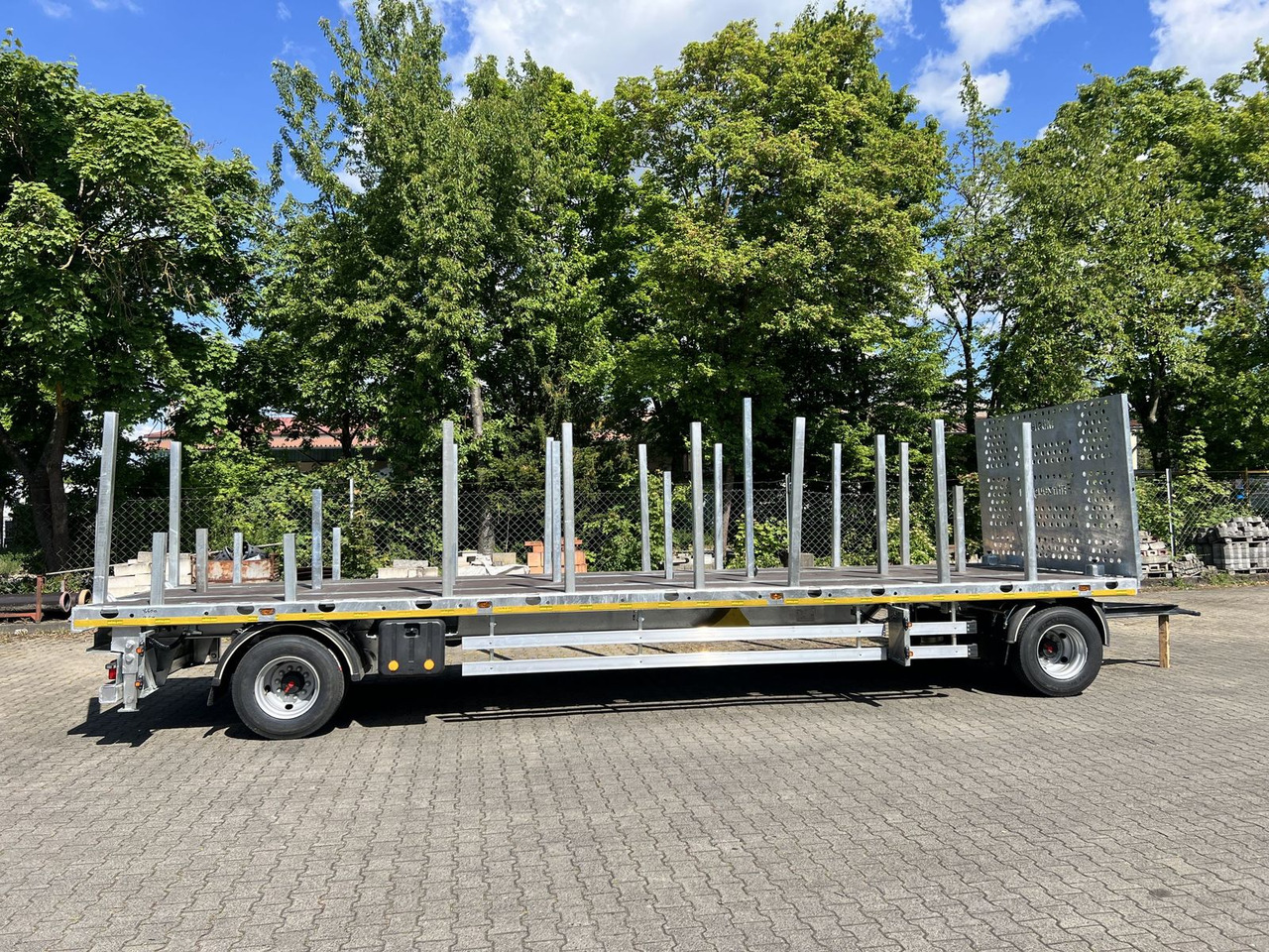 Möslein 2 Achs Jumbo- Plato- Anhänger - Бордово ремарке/ Платформа: снимка 4 Möslein 2 Achs Jumbo- Plato- Anhänger - Бордово ремарке/ Платформа: снимка 4