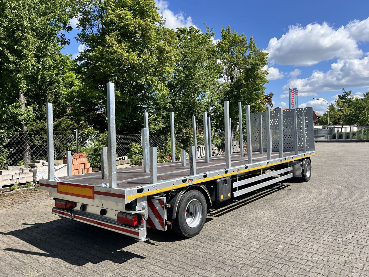 Möslein 2 Achs Jumbo- Plato- Anhänger - Бордово ремарке/ Платформа: снимка 3 Möslein 2 Achs Jumbo- Plato- Anhänger - Бордово ремарке/ Платформа: снимка 3